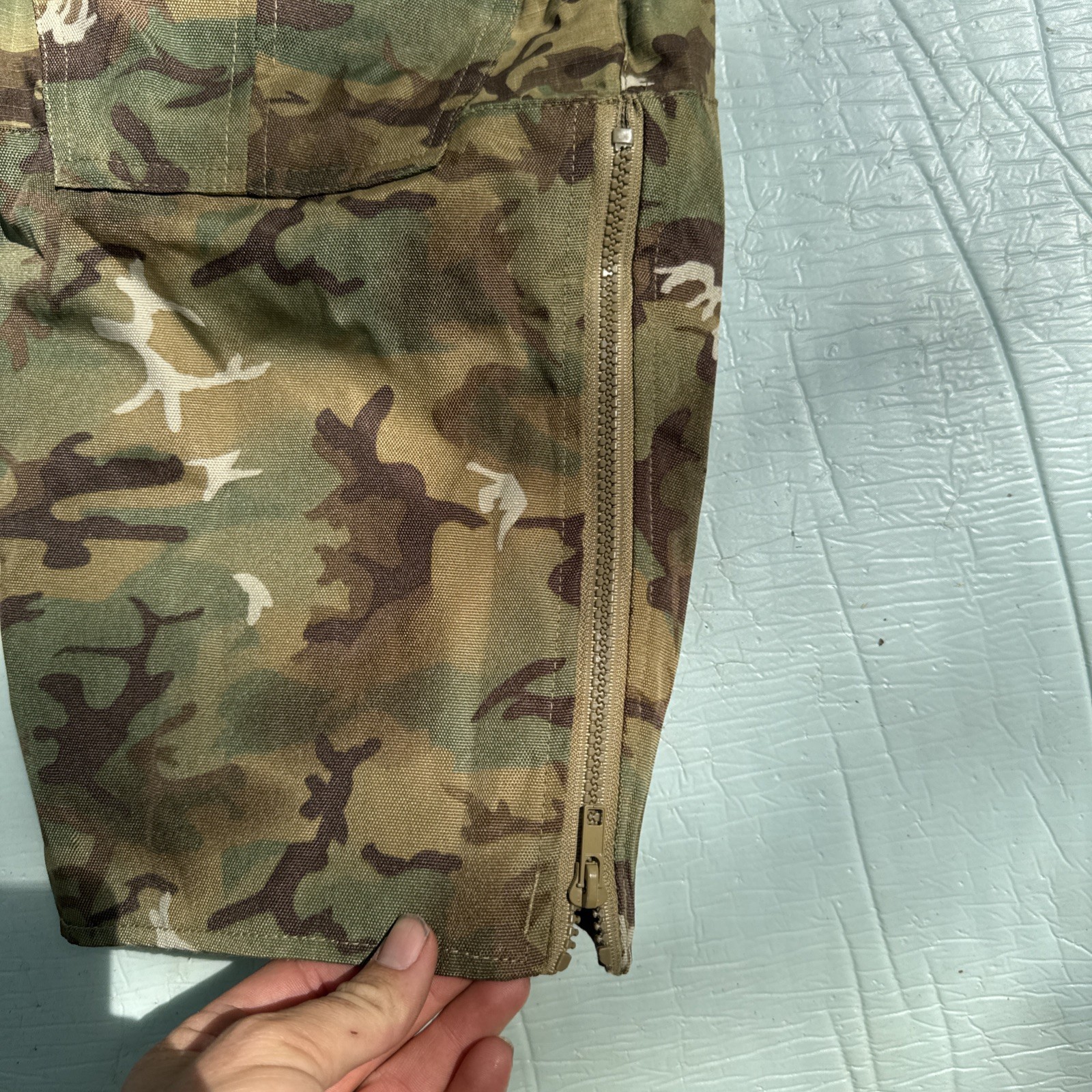 XL Mil-Tec Tactical Trousers Warrior Knee Pads Airsoft Combat Pants Woodland