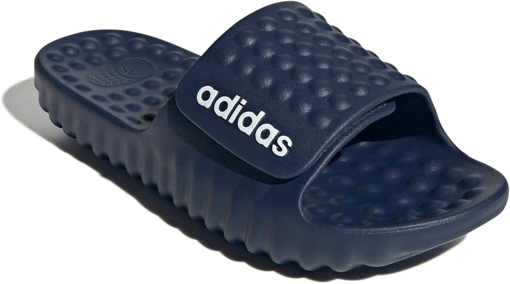 adidas Adissage 360rec Slides Sandals Men’s 9 US Navy Foam Comfy