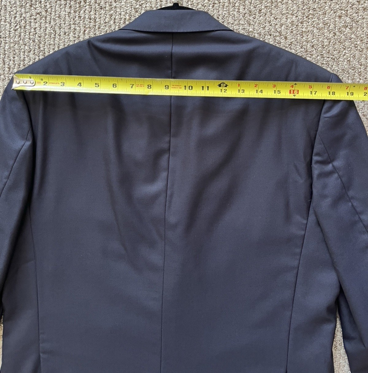 Brioni Suit Jacket Men’s 50R (US Size 40R) Navy Wool Super 160s Colosseo EUC