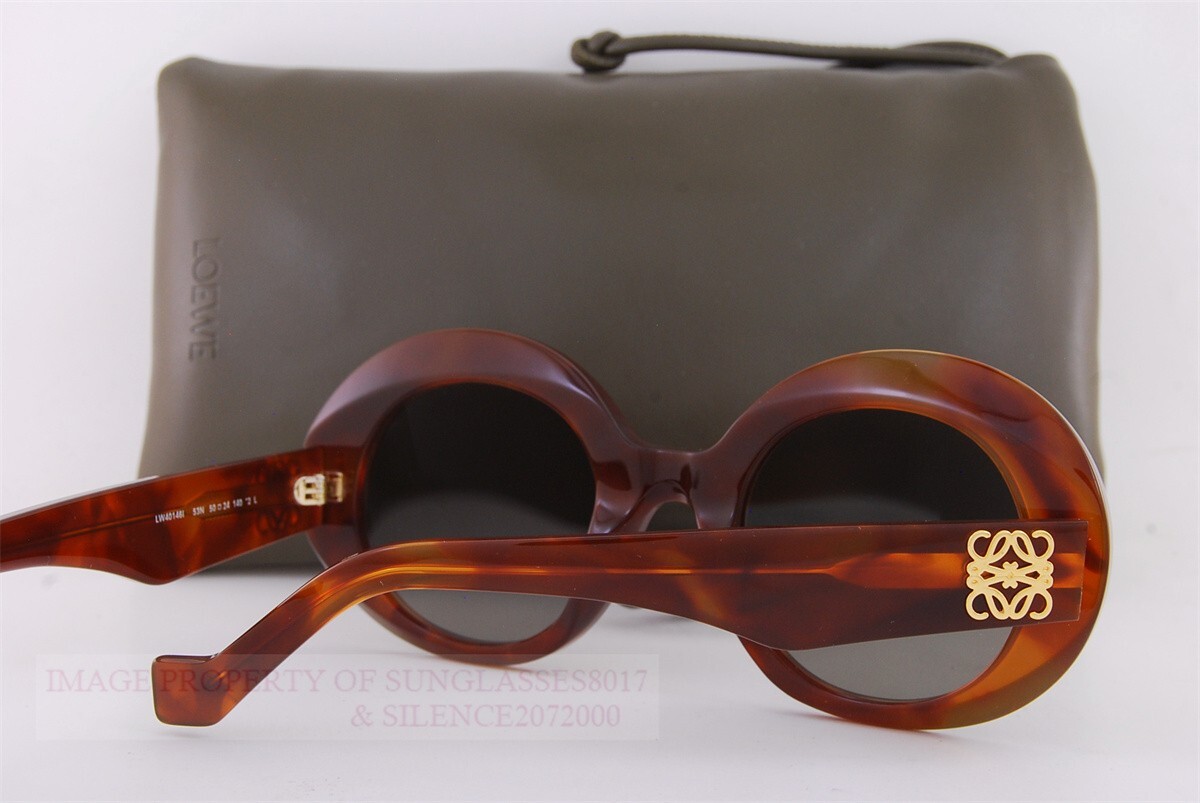 Brand New LOEWE Sunglasses LW 40146I 53N Havana/ Gray For Women