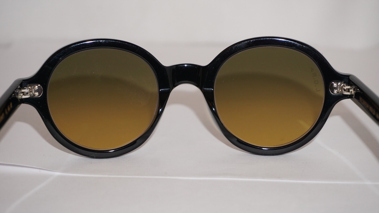 L.G.R Sunglasses REUNION BOLD 4172 Round Black Yellow Gradient 49 25 145