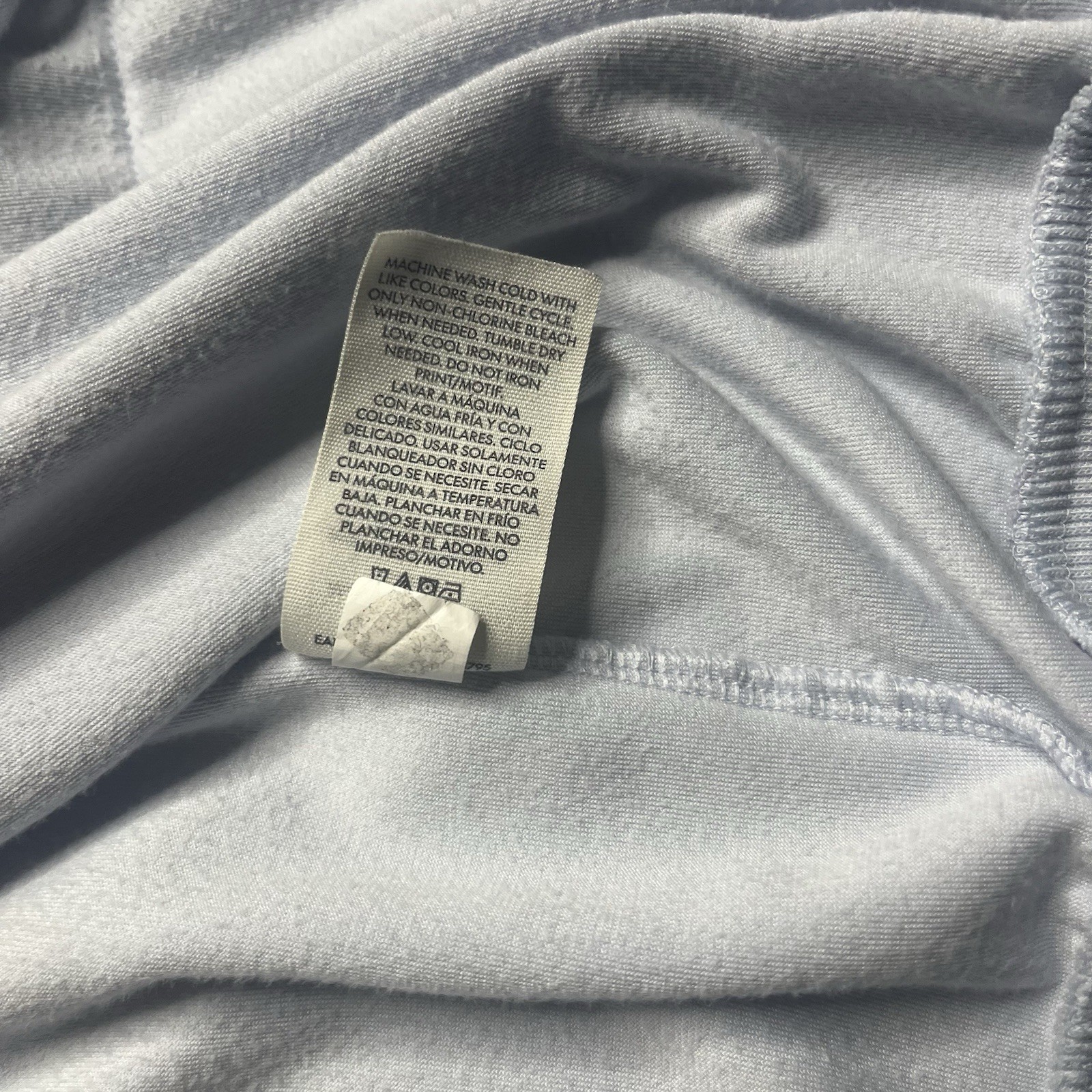No Boundaries Light Blue Full Zip Hoodie Jacket Women’s Medium (8-10) Soft