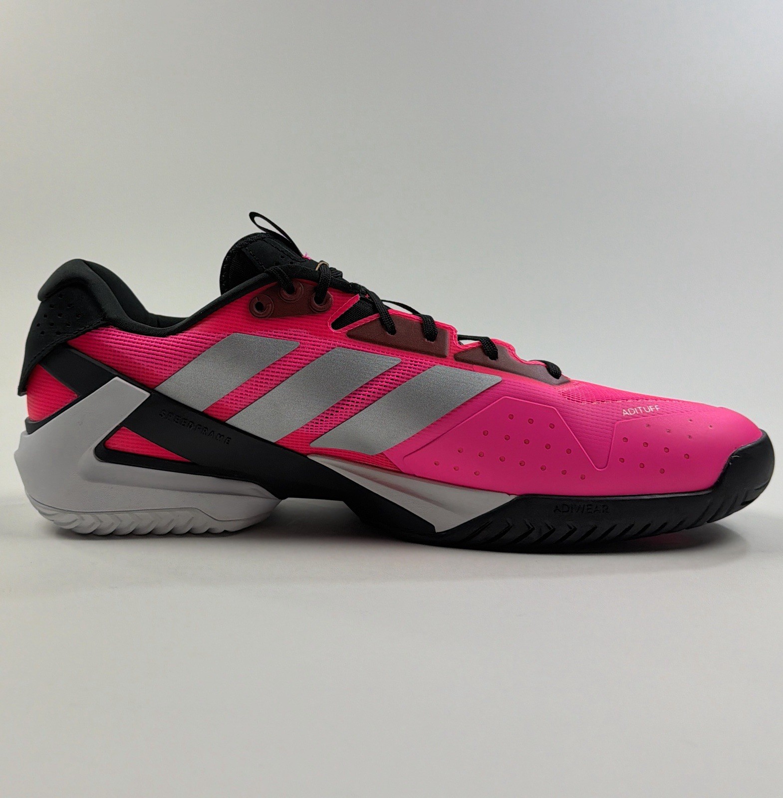 Adidas Adizero Ubersonic 5 Mens Size 14 Pink Hard Court Tennis Shoes JQ2901