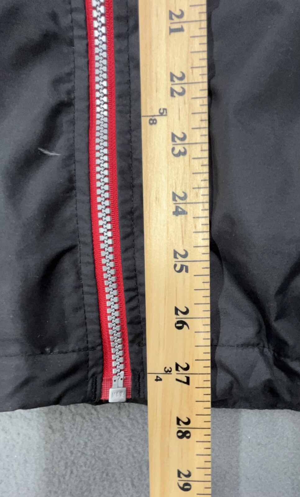 Holloway Jacket Men XL Black Red Full Zip Pockets Lined Coated Windbreaker Golf