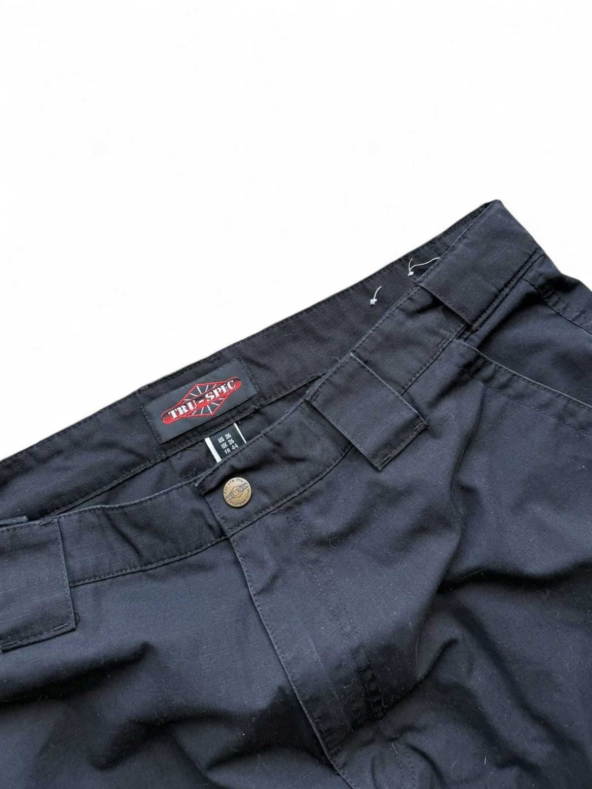 Tru-Spec Tactical Cargo Pants Black Size 36