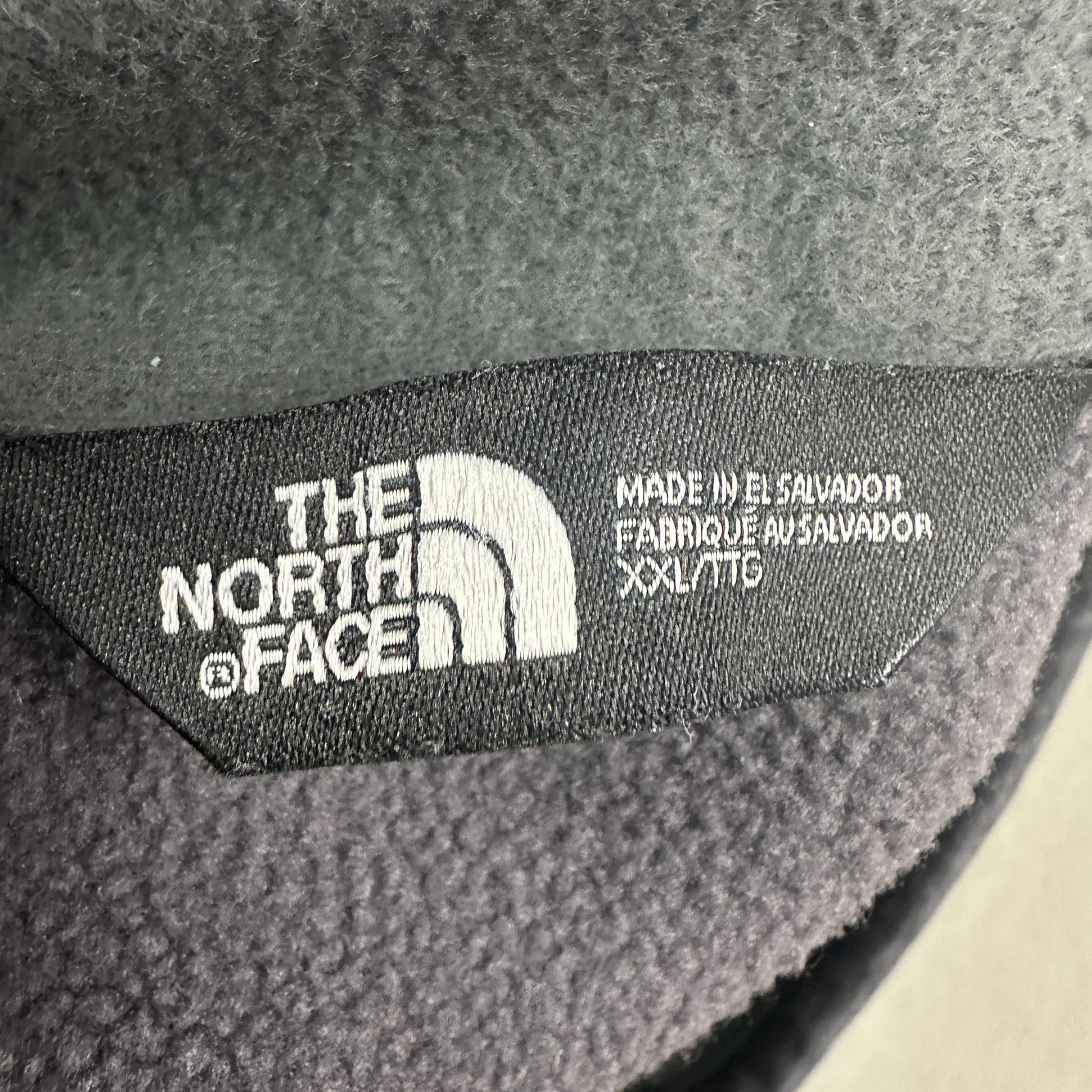 The North Face Sweater Men 2XL Gray 1/4 Zip Pullover Zip Pocket Outdoor XXL
