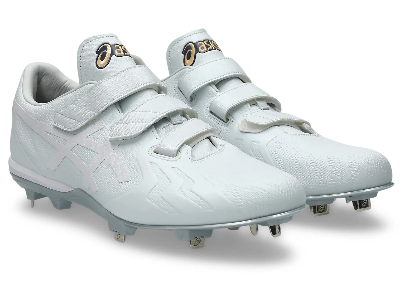 ASICS GOLDSTAGE I-PRO FORCESPEED MG 1121A075 110 White White Baseball Cleats