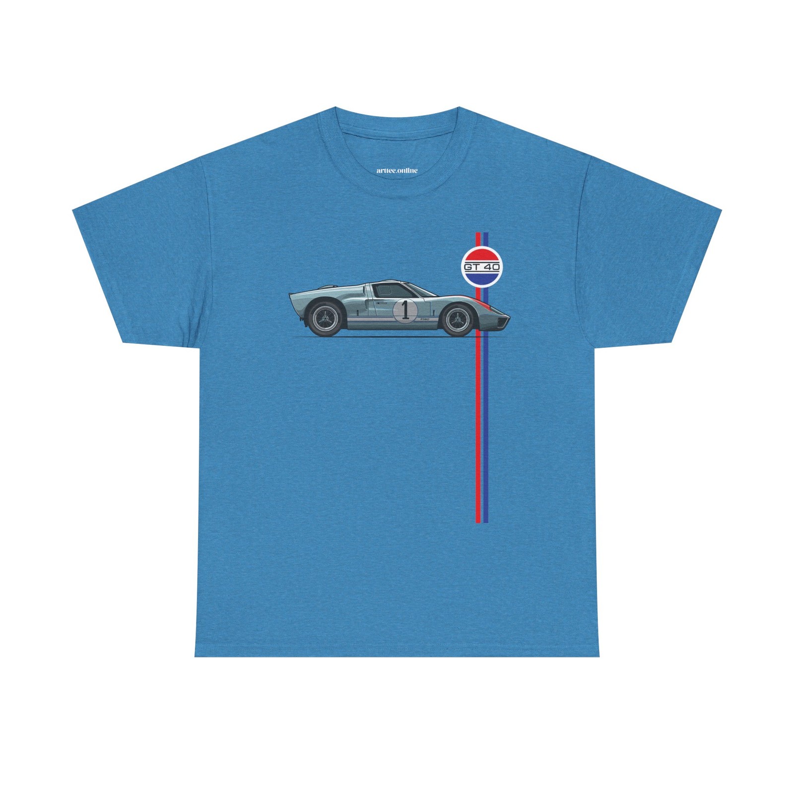 GT 40 Gulf Racing Tee – Various Colors