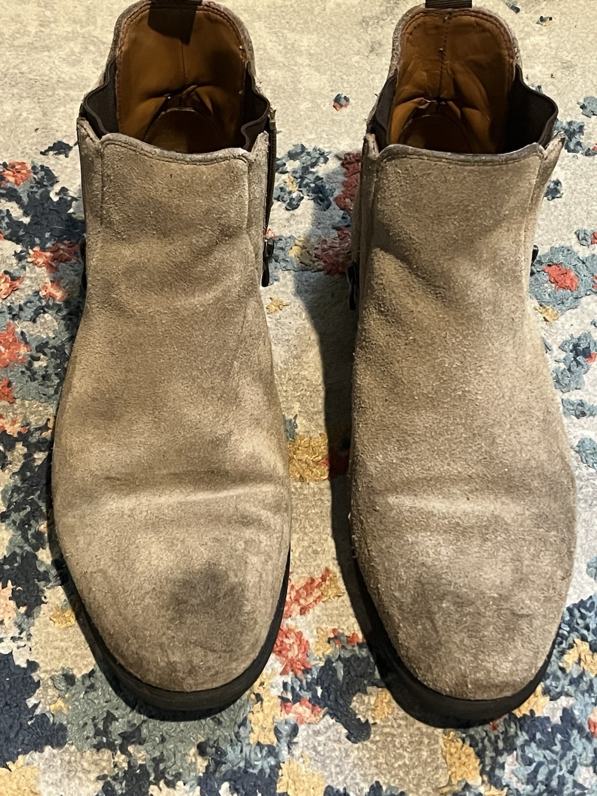 Call It Spring Men’s Suede Chelsea Boots US 9.5 EU 42.5