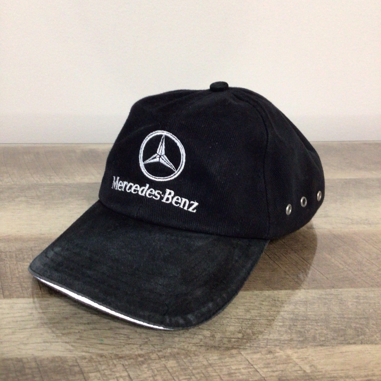 Mercedes-Benz Hat Black Vintage Baseball Cap Embroidered Logo