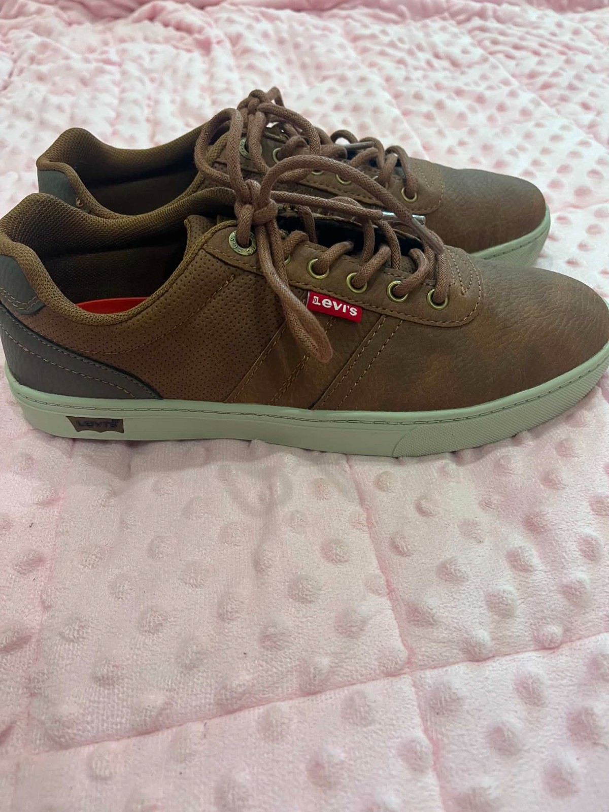 Levi’s Comfort Brown Leather Men’s Size 7.5 Shoes – FREE SHIPPING