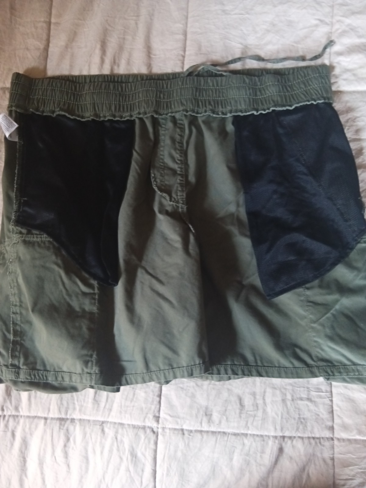 Men’s Cargo Shorts No Boundaries XL (40-42) ArmyGreen