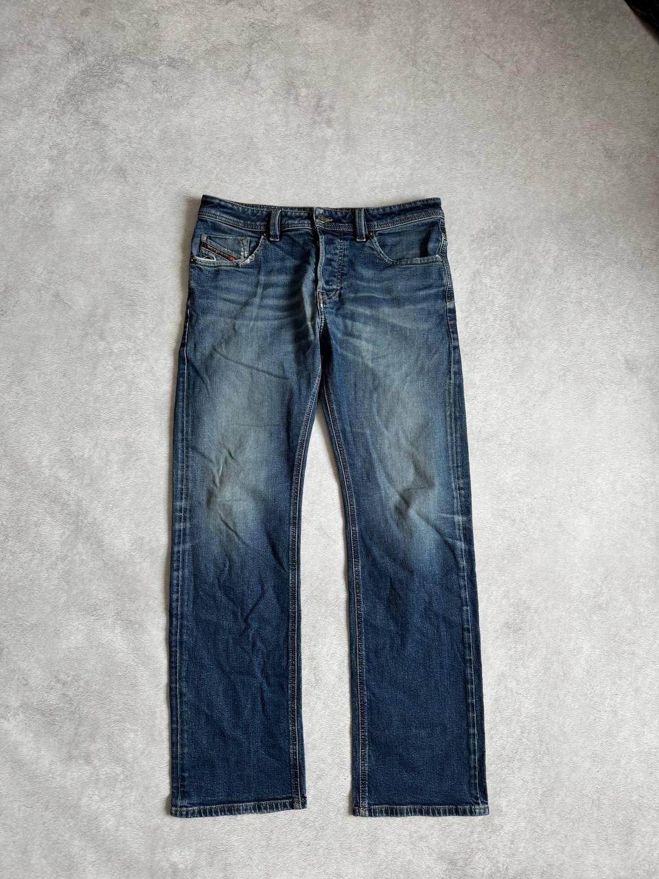 Vintage Diesel Industry Men’s Jeans Straight Blue Denim Faded Size W33