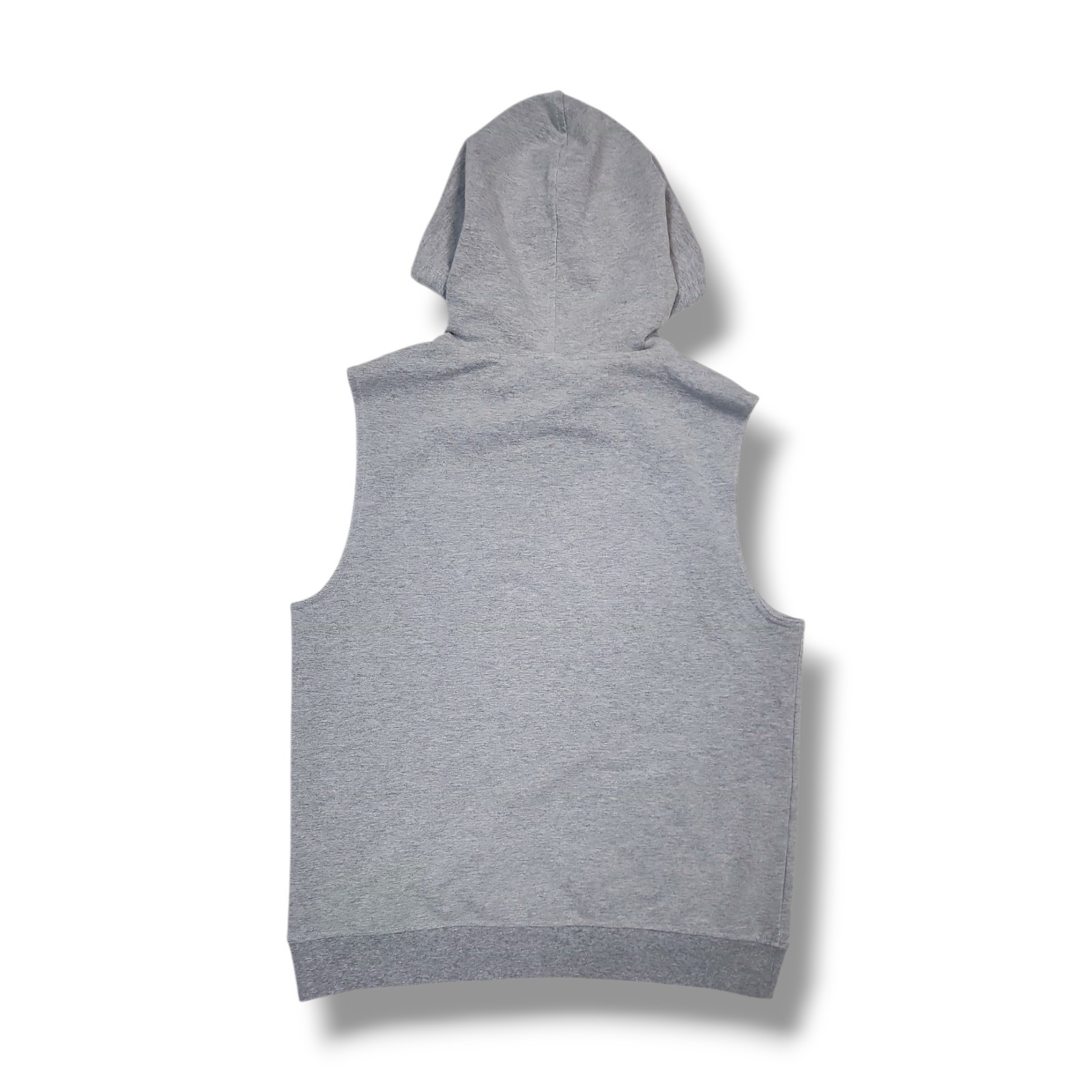 BIKE Athletic Sleeveless French Terry Gray Pullover Hoodie Men’s Size L