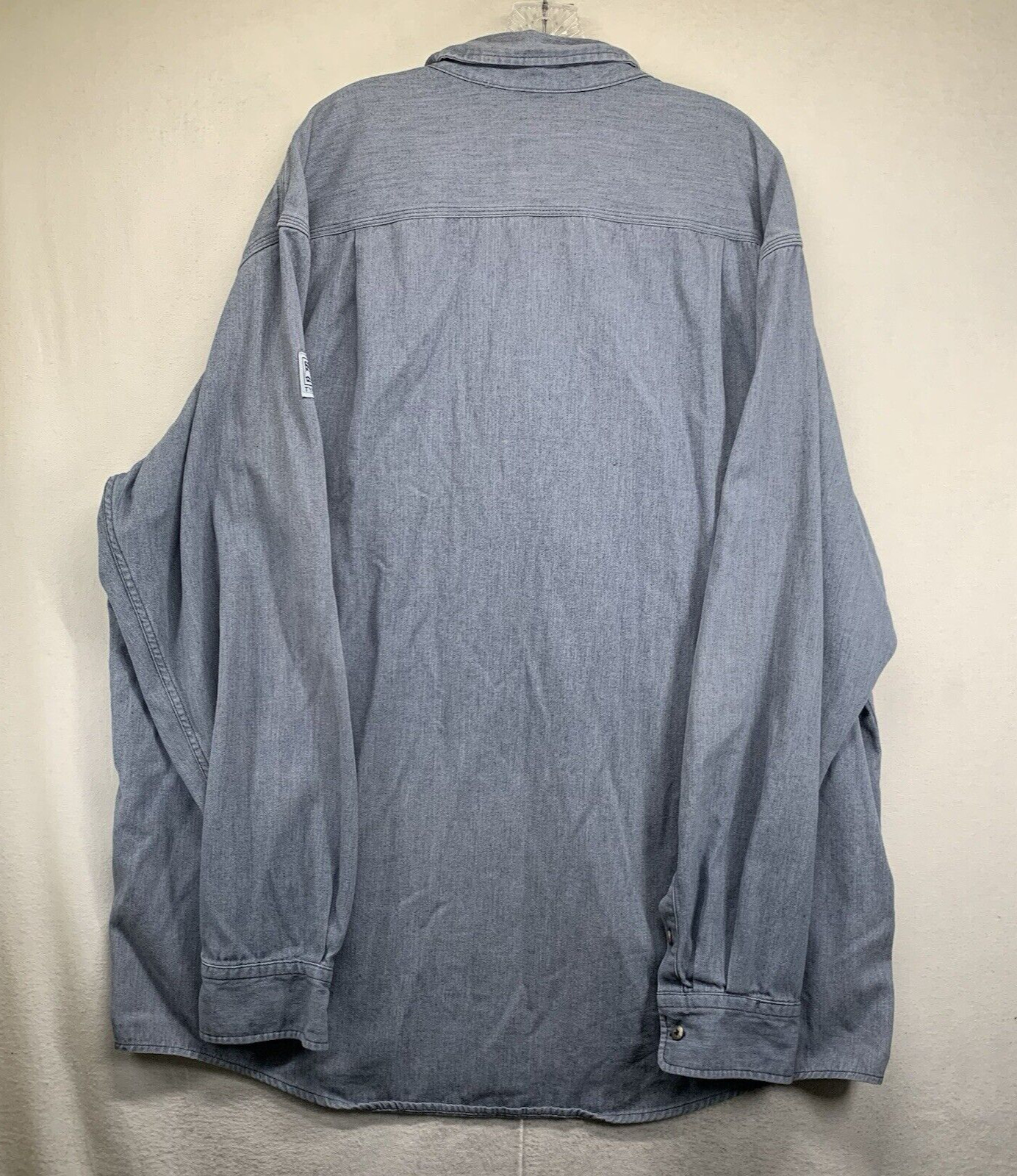 Tyndale FR Button Down Shirt 3XL 9 CAL HRC 2 ARC 9.1 Light Gray Spots & Wear