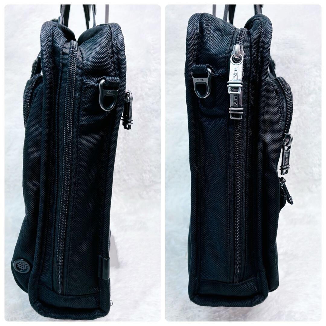 TUMI 263114D4 Black 2Way Business Bag A4 PC Briefcase Shoulder Mens