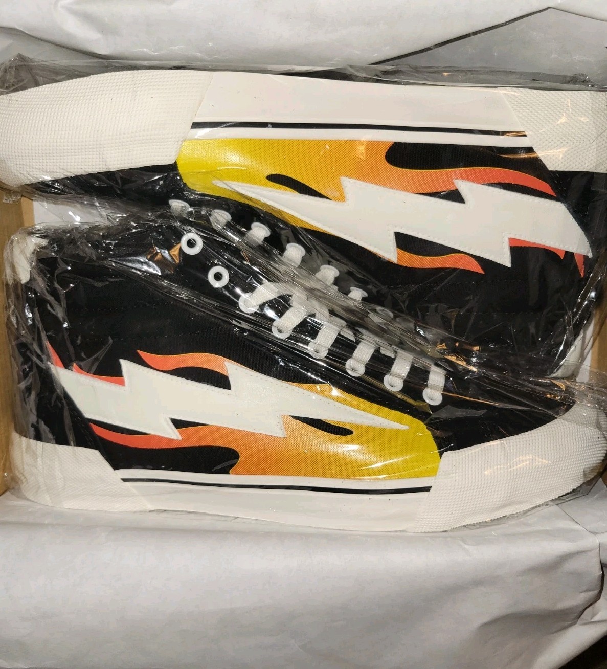 Authentic Revenge X Storm Vol. 2 High-Top Black Flame Men’s Size 13 New in Box