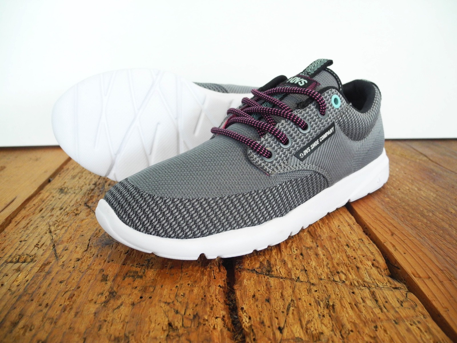 DVS SHOES PREMIER 2.0 WOMEN SNEAKER NEU GREY JACQUARD US 6 EUR 36.5 DVS SHOES