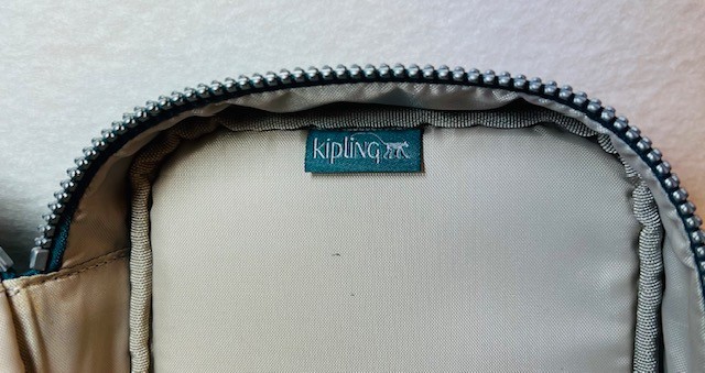 Kipling 100 Pens Case Pencil Accessory Box Polyamide AC3657 Green
