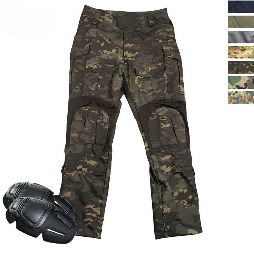 Men’s GEN3 Combat Pants Army G3 Cargo Military Tactical Casual Trousers Hiking