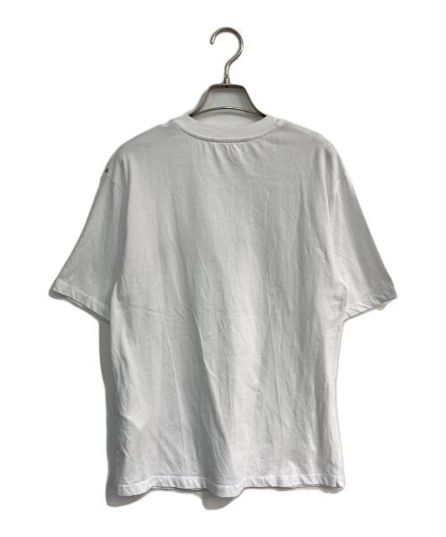 SPORT MAX Heart Print T-Shirt S White/Black Cotton Ladies Top