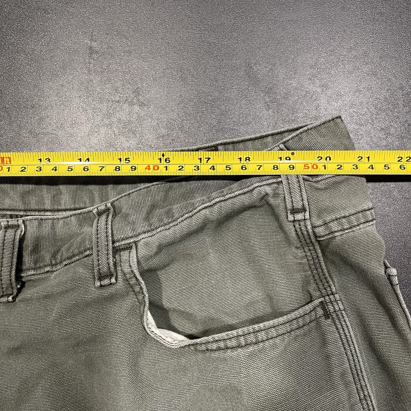 Carhartt FR Flame Resistant CAT 2 Pants Mens 44×32 Green Original Fit FRB159 MOS