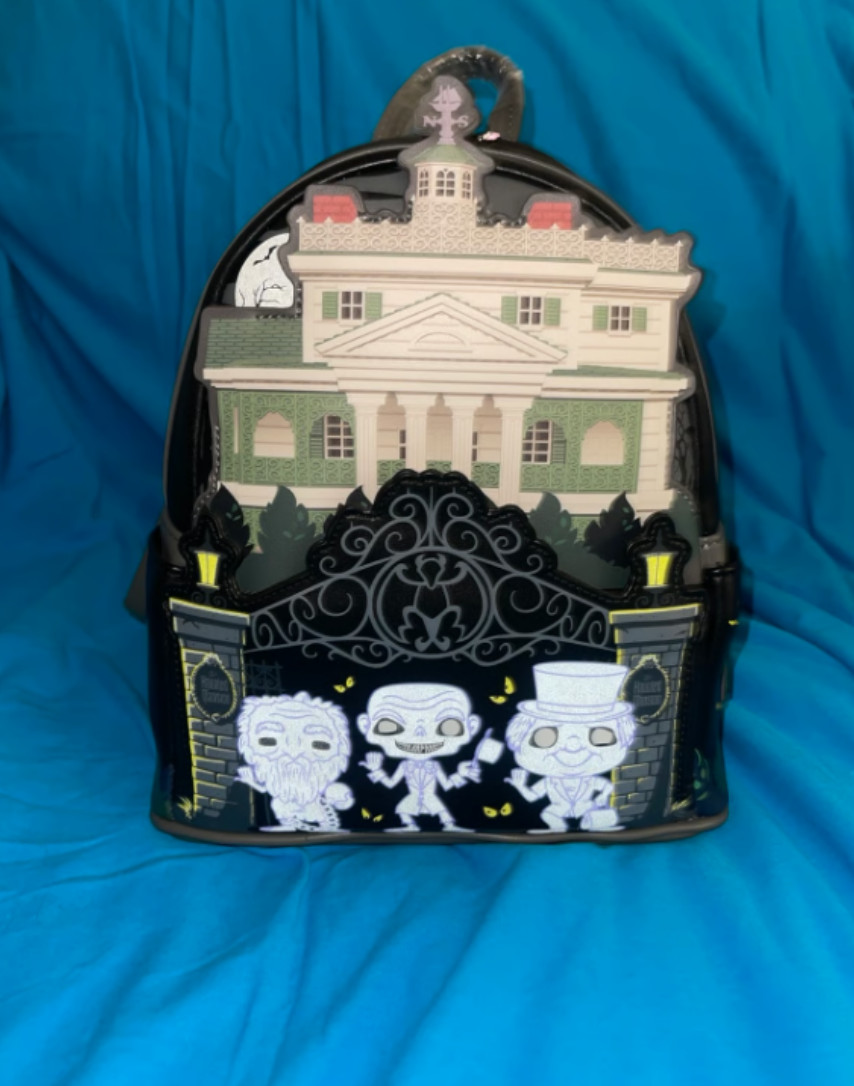 Loungefly Disney’s Haunted Mansion Funko Pop Mini Backpack and Wallet