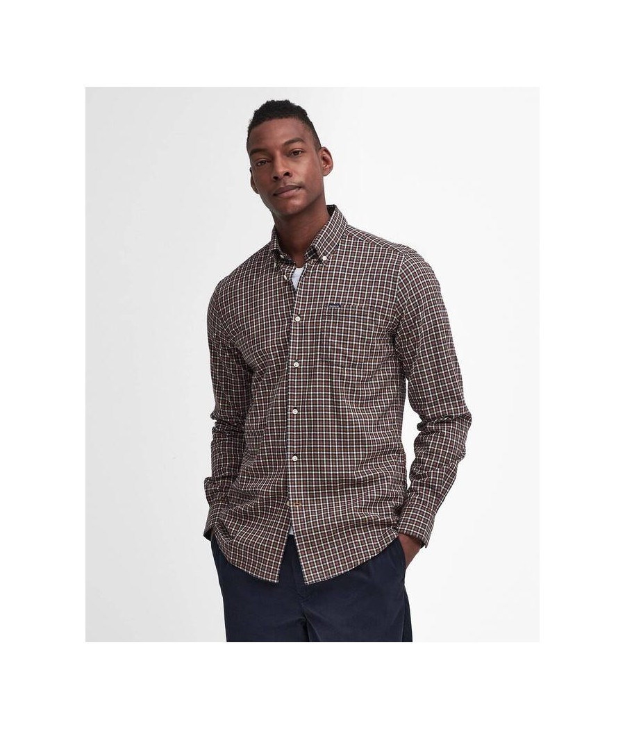 BARBOUR Casual Cotton Shirt Plaid Warm 100% Cotton – Color Options