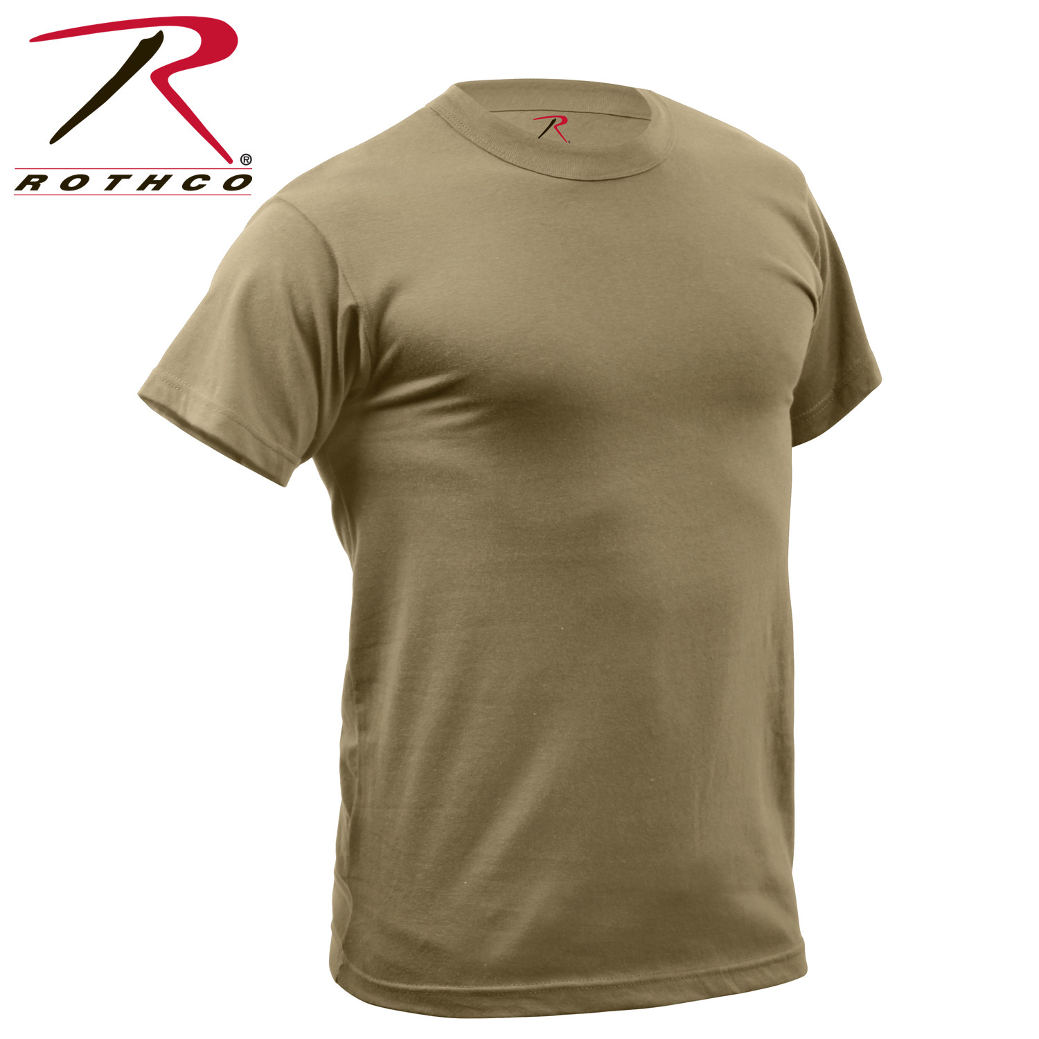 AR 670-1 COYOTE BROWN QUICK DRY MOISTURE WICKING T-SHIRT