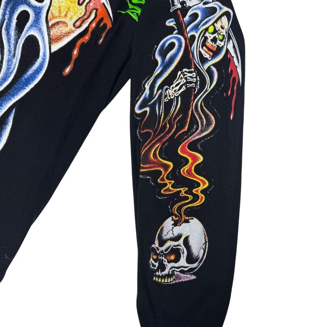 Jean Dawson Seasonal World Glimpse Long Sleeve Tour Shirt Skull Graphic Small
