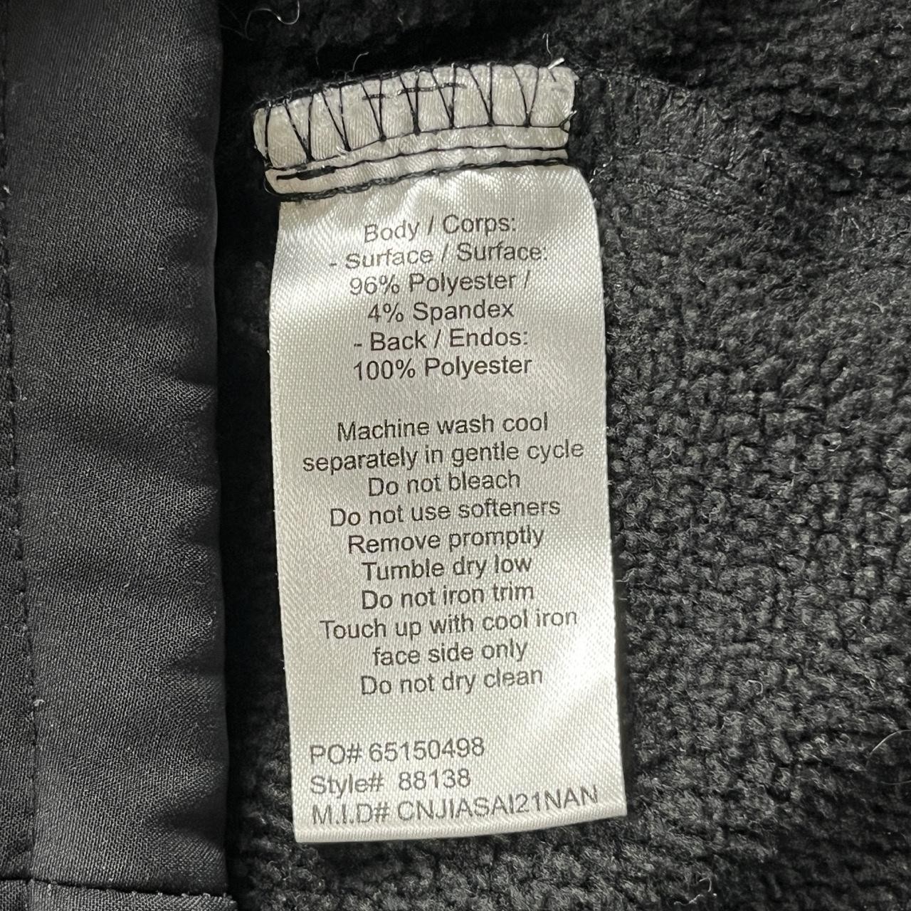 Acura Jacket Mens Small Black Softshell Oakland Cars Employee Fleece Lined Zip