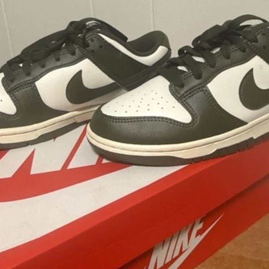 Nike Dunk Low Retro ‘Cargo Khaki’ Sneakers (HF5441-102)