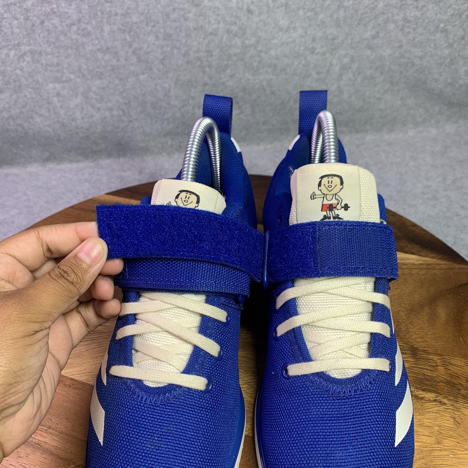 Adidas Powerlift 4 Collegiate Mens 5 Royal Blue Japan Weightlifting Sneakers