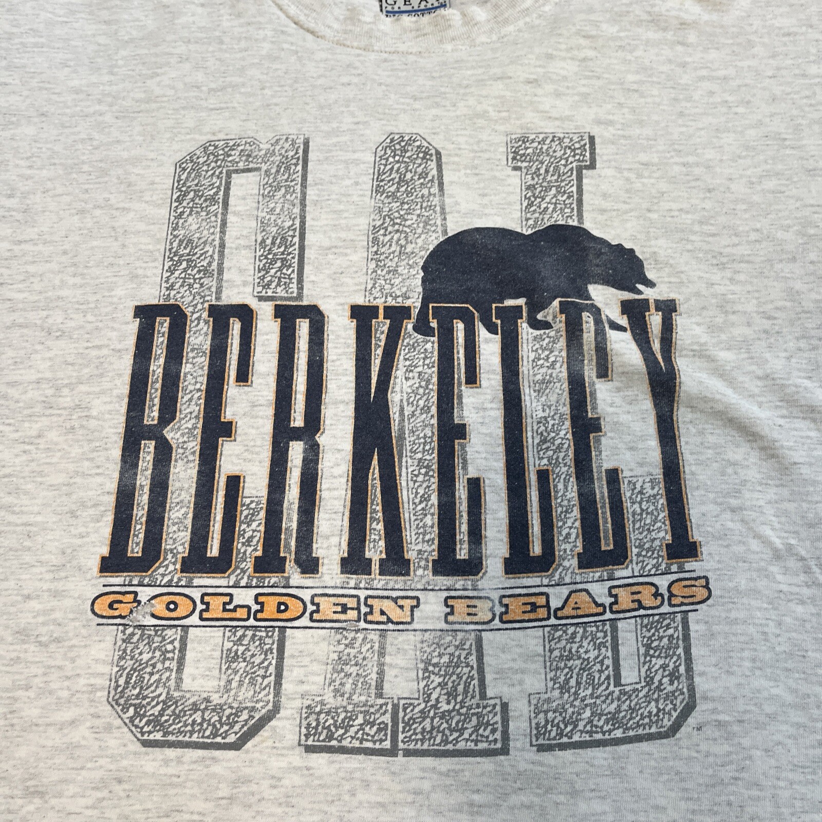 Vintage 90s Berkeley University Of California T Shirt USA Made Cali Size L