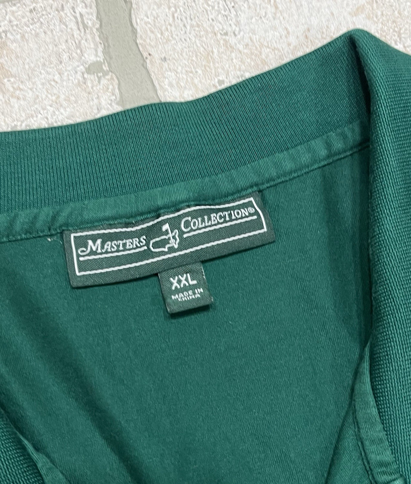 Masters Collection Augusta Green Polo Performance Mens XXL preppy