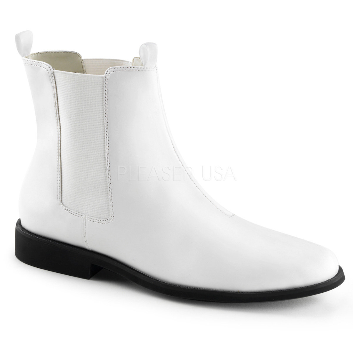 White Storm Trooper Star Wars 501st Cosplay Costume Ankle Boots Shoes Mens