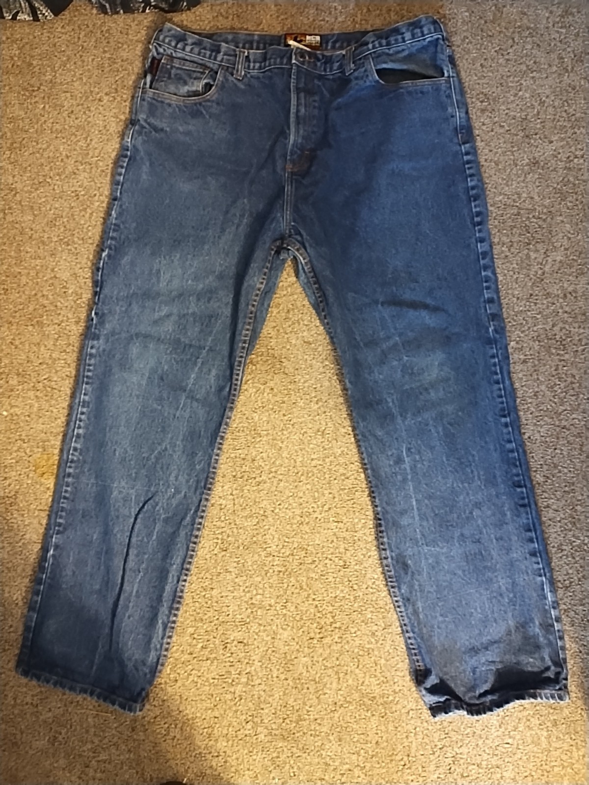 MCR Mens Five Pocket Jeans Safety FR Gear 42×34 Work Jeans NFPA 2112