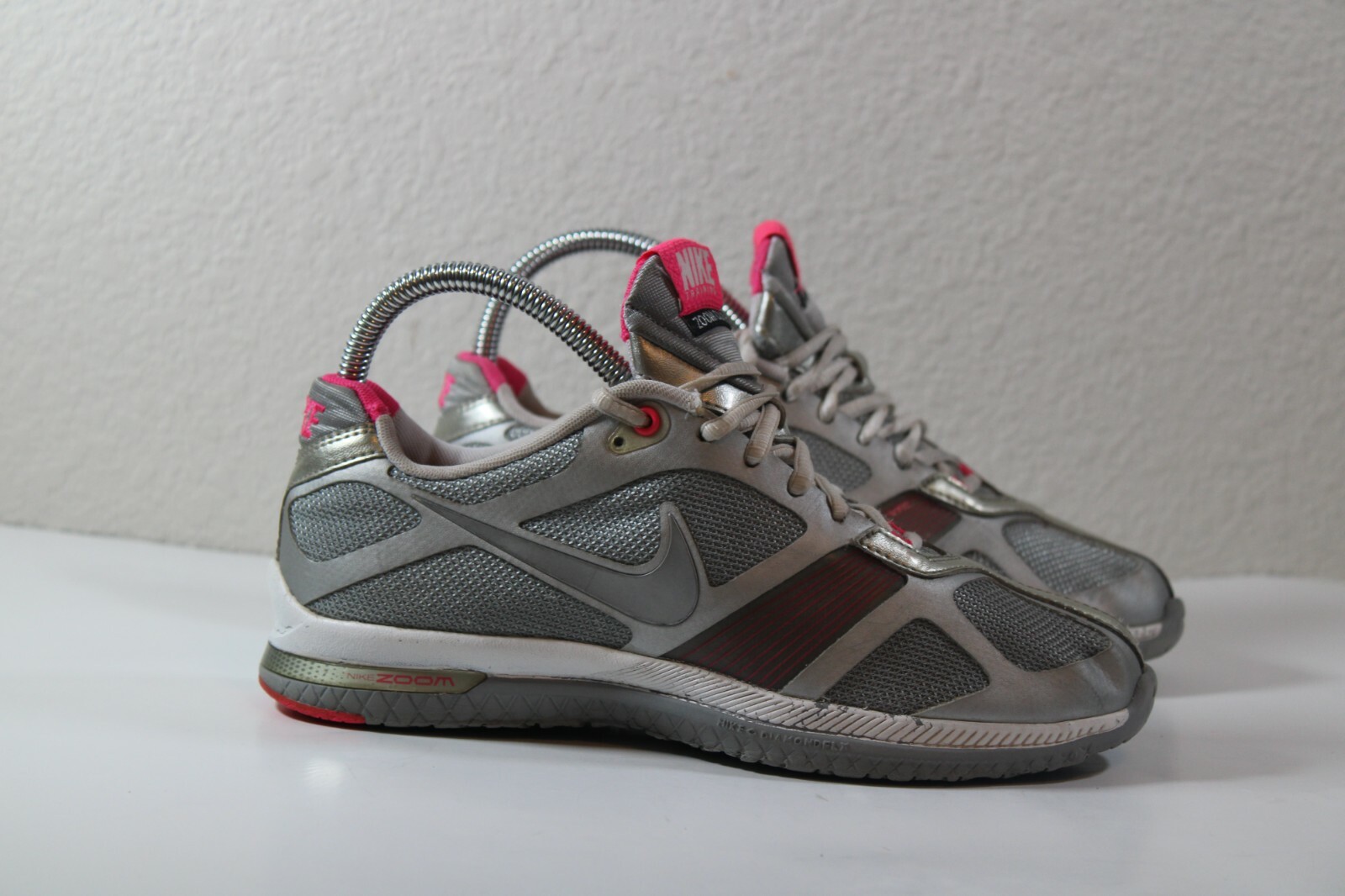 NIKE zoom quick Women’s grey mesh and synthetic trainers/Sneakers/Shoes Sz 6