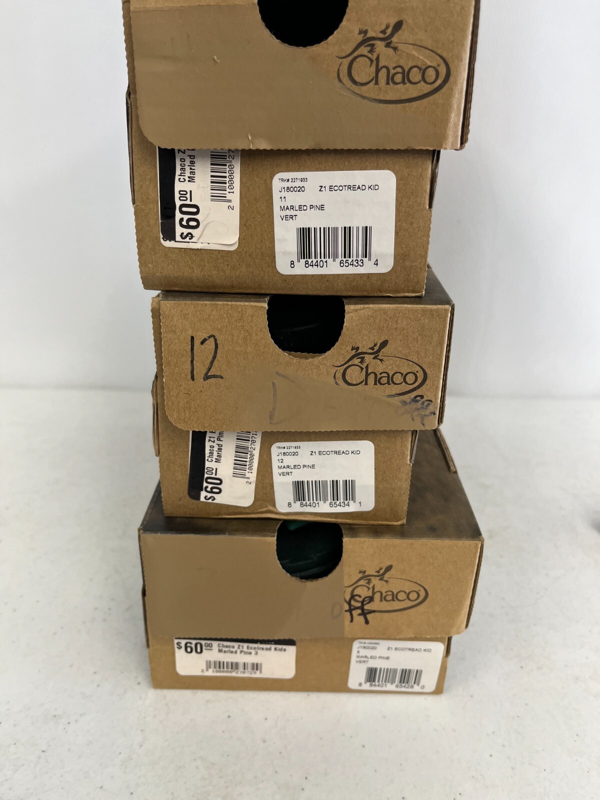 Chaco ZI Ecotread Sandals NIB Sz 1,2,3,4,5,6,10,11,12,13 US Big Kid Color Choice