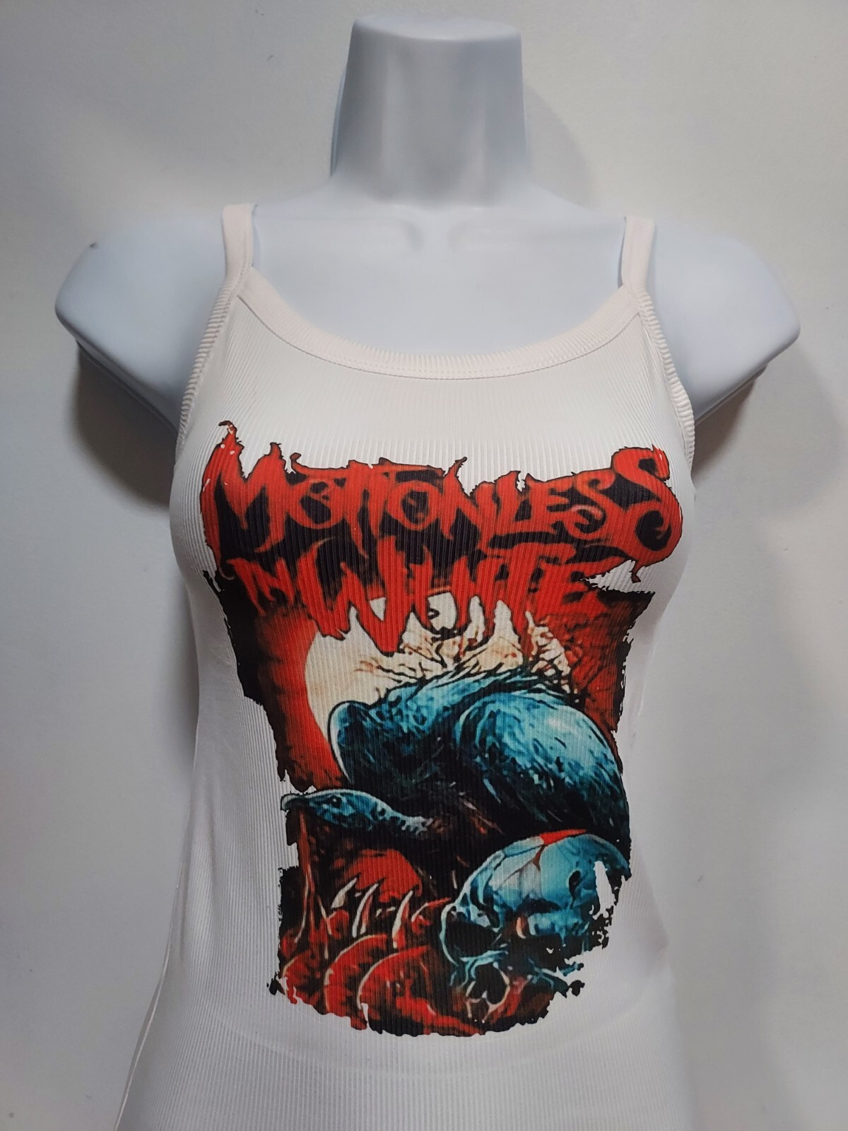 Motionless in white tank top ribbedmotionless in white shirt xs to 2xl