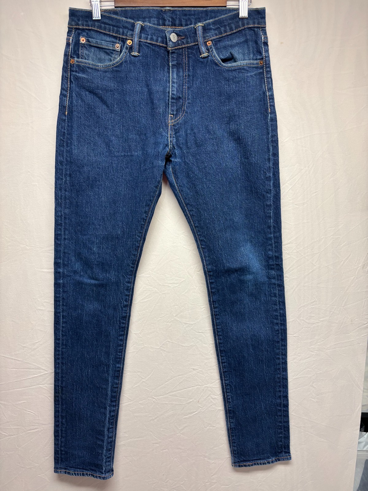 Levi’s 510 Skinny Jeans Mens Blue Dark Wash 5-Pocket Everyday Comfort 32×34