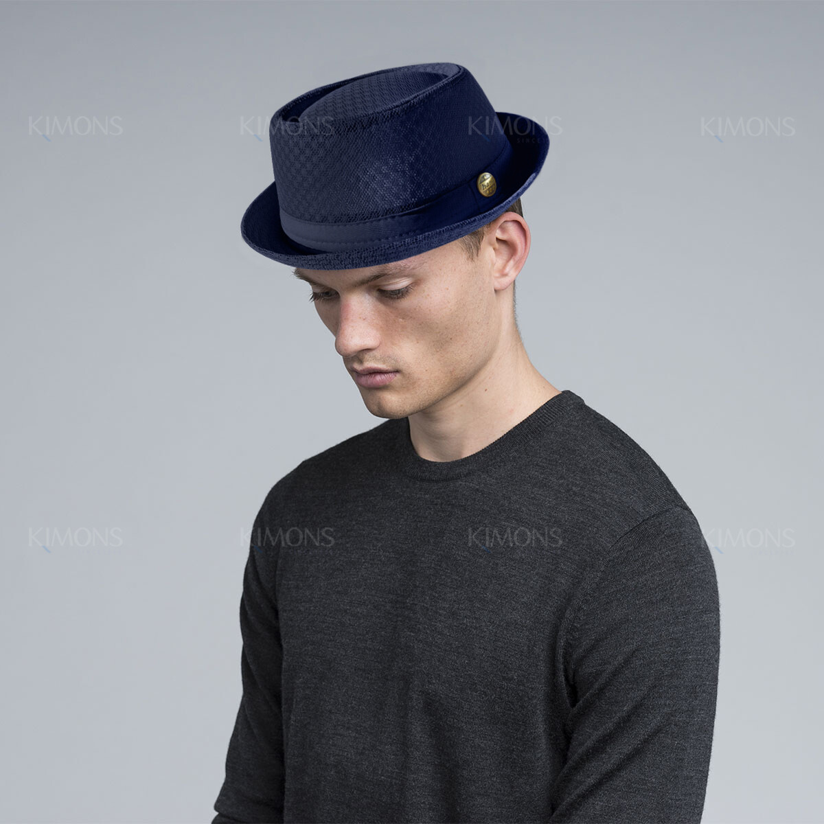 Porkpie Light Weight Mesh Fedora hat Summer Classic Trilby Cuban Beach Sun Cap