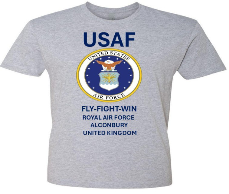 AL DHAFRA AIR BASE* UNITED ARAB EMIRATES*SHIRT W/EMBLEM*USAF OFFICIALLY LICENSED