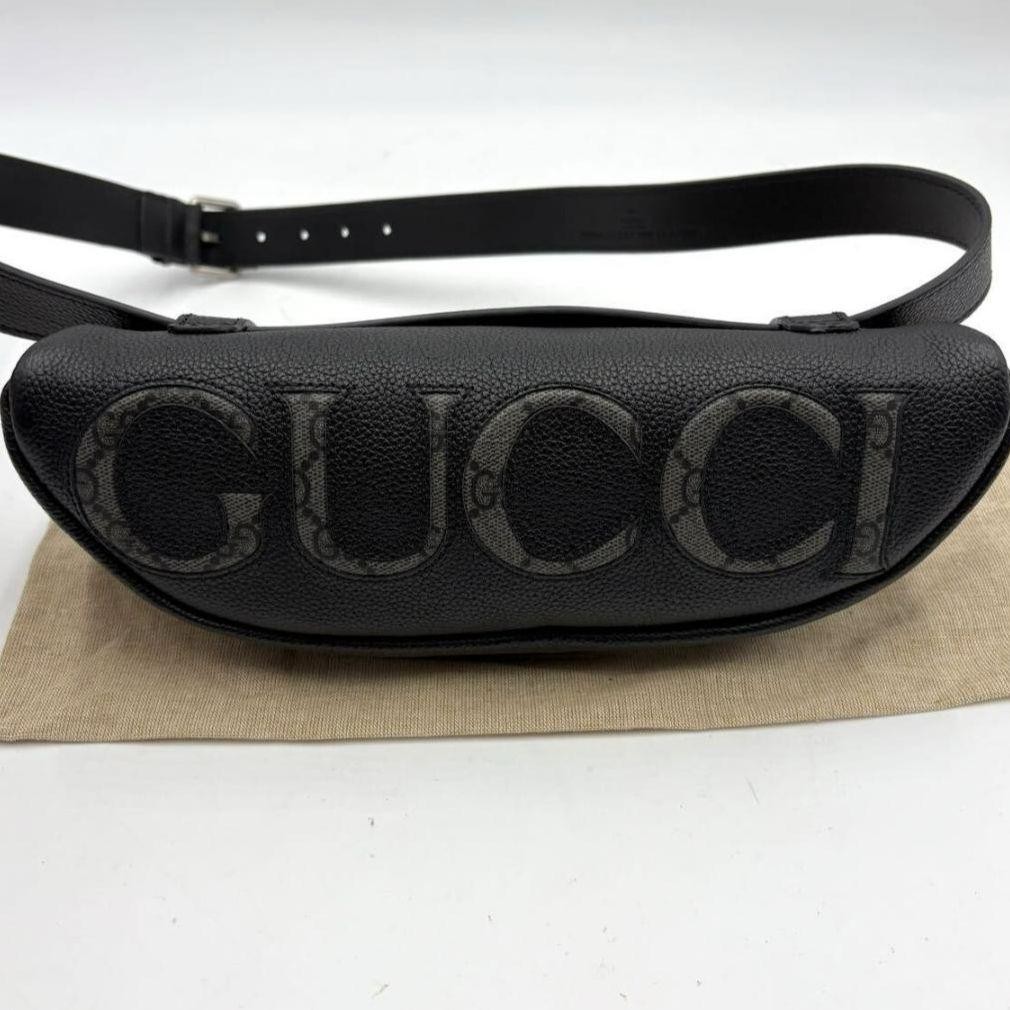 Brand New Unused GG Supreme Leather GUCCI Body Bag Gift Present 0611b