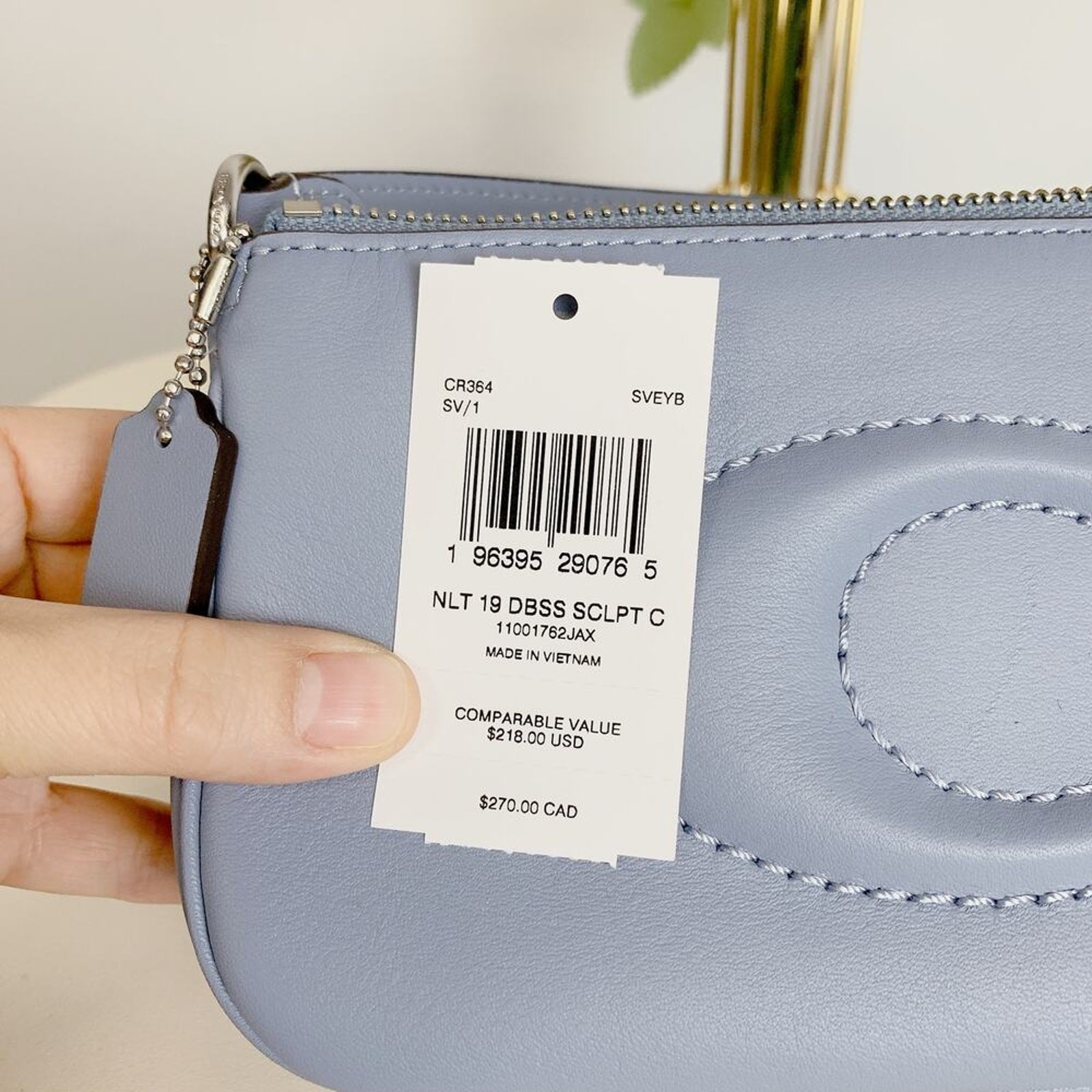 Coach CR364 Nolita 19 IN Cornflower
