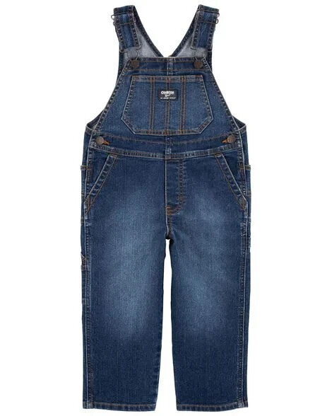 OSHKOSH B’GOSH Baby Boys World’s Best Denim Overalls ALL SIZES *NEW WITH TAG*