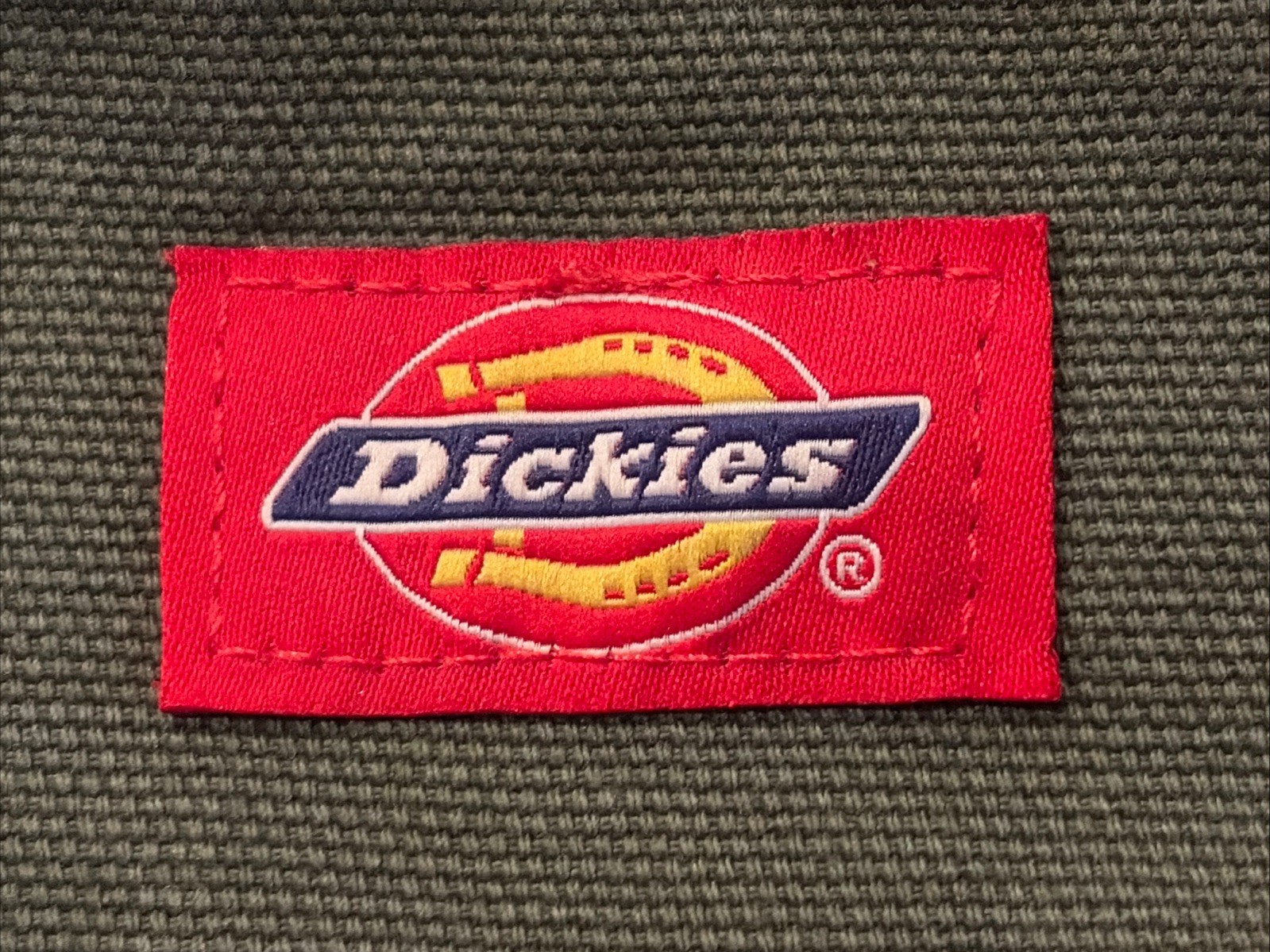 Dickies Carpenter Pants Mens 42 x 30 Green Relaxed Fit Work Canvas Hammer Loop
