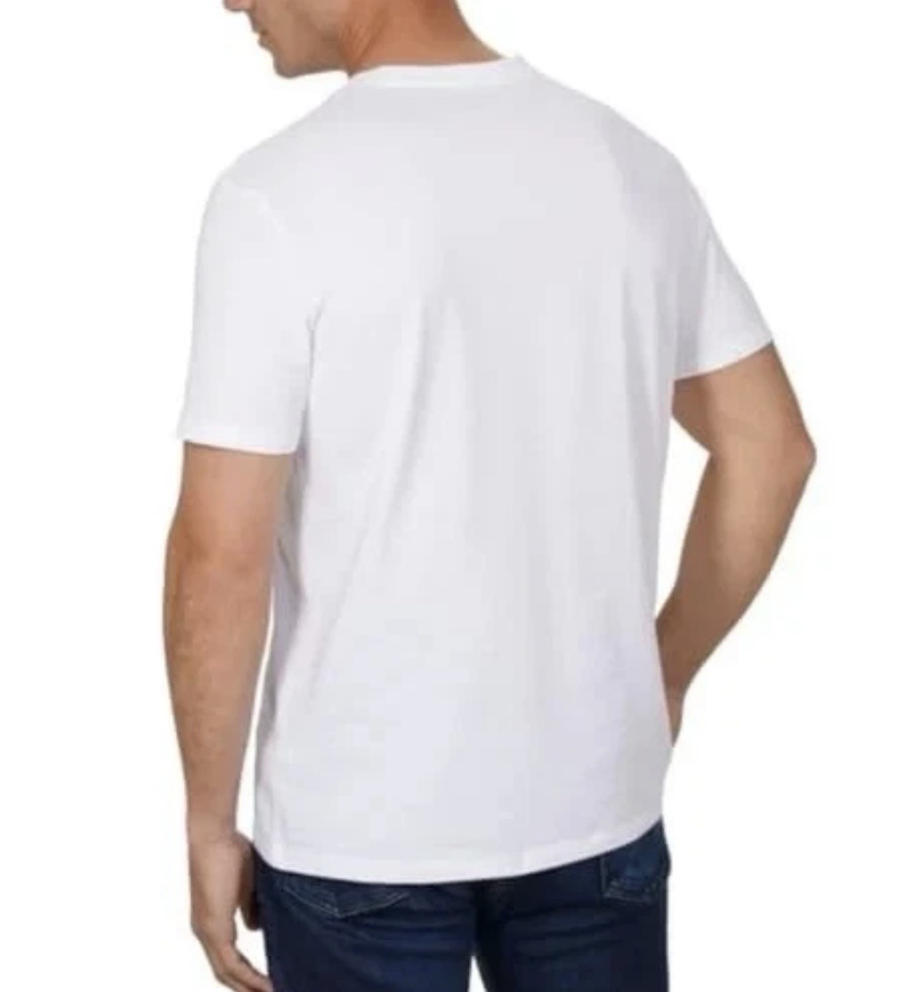 Calvin Klein Crew Neck Tee, 100% Cotton, Brilliant White, Men’s XL, NEW