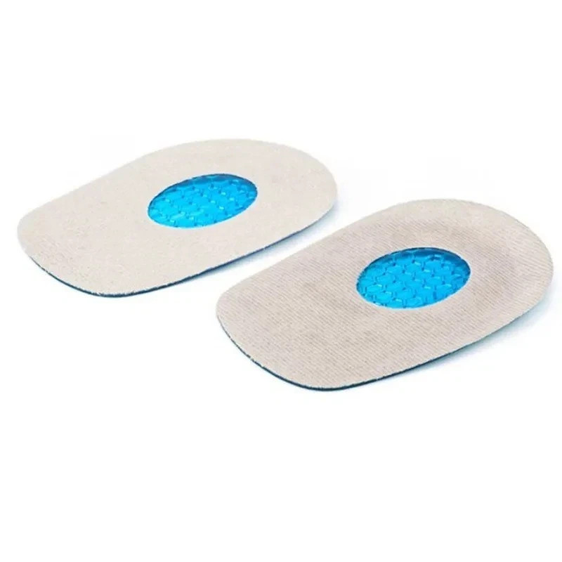 Silicone Heel Support Shoe Pads Gel Orthotic Plantar Care Insert Insoles Cushion