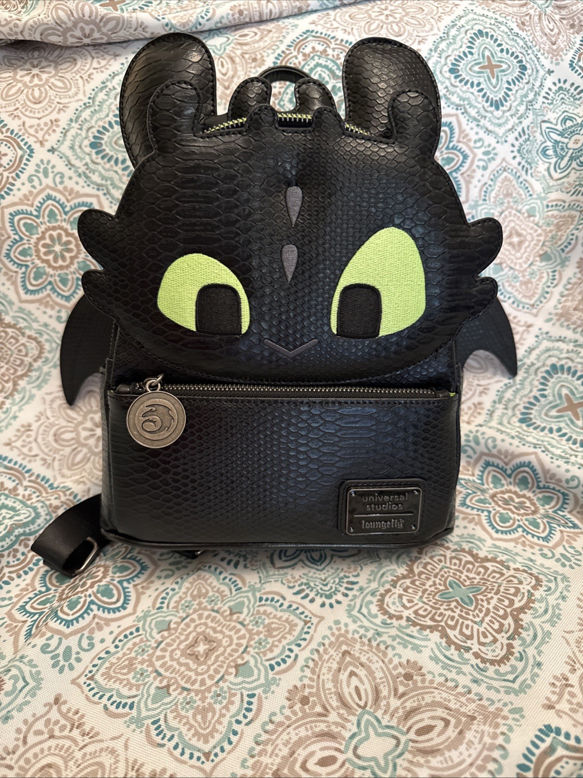 2025 Loungefly Universal Epic How To Train Dragon Toothless Headband Backpack